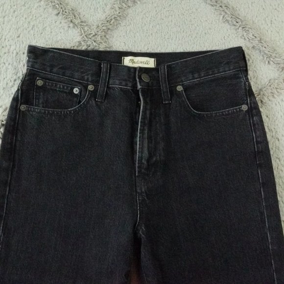 Madewell The Perfect Vintage Jean Womens 28 in Roxstone Wash: Knee-Rip Edition - Picture 2 of 10
